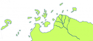 Northern Sothoryos and the location of the Isle of Toads