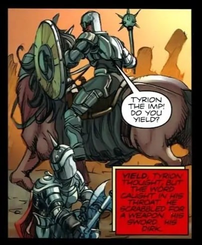 File:Knight with the Morningstar (AGOT Comics).jpg