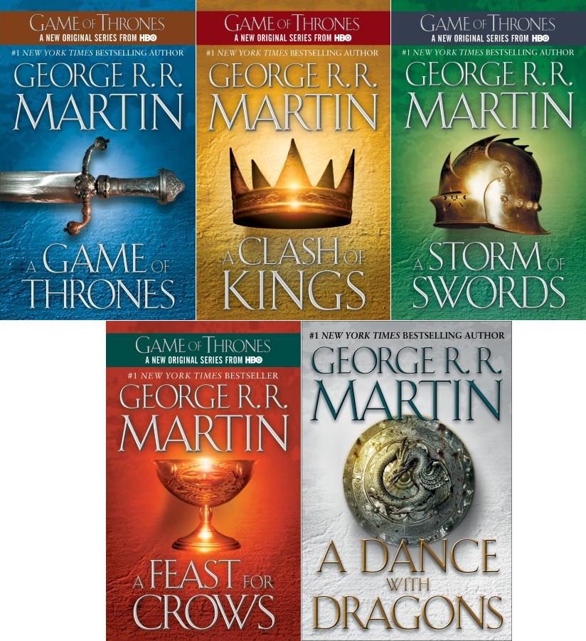 Game Of Thrones Ebook All Books Complete 1 5 Set