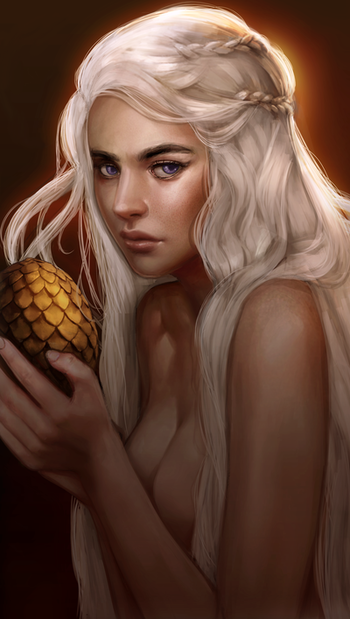 Daenerys Targaryen Asoiaf Art