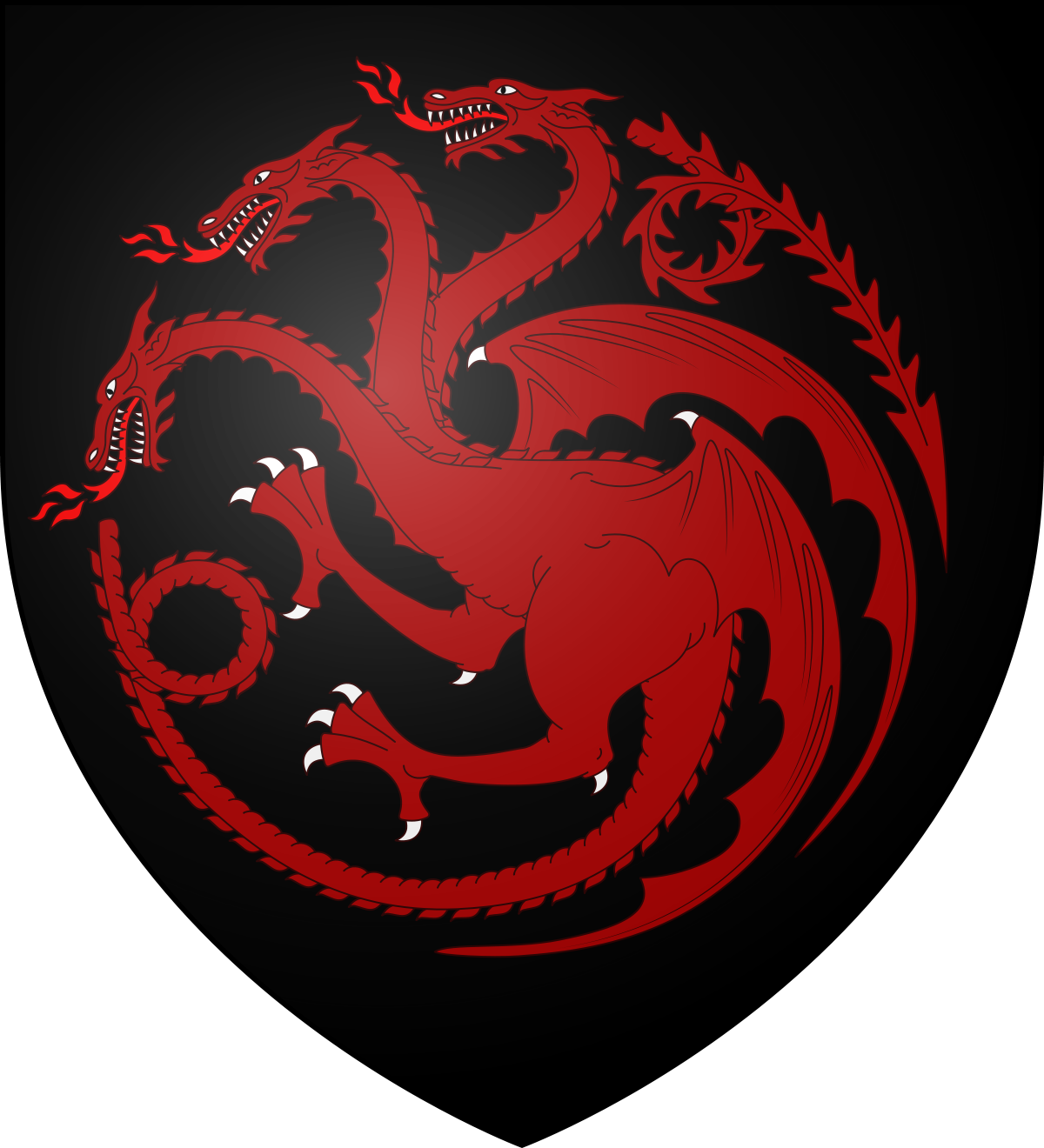 Game Of Thrones Targaryen Family Banner 