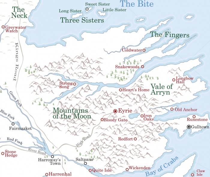 Arryn Succession Conflict 134 AC A Wiki Of Ice And Fire