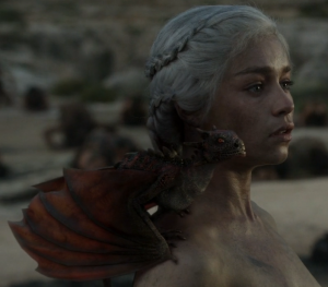 Daenerys with Dragon.png