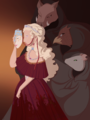 Aelora and the Rat the Hawk and the Pig by tragedy-peanut-gallery.png
