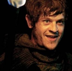 Ramsay Bolton played by Iwan Rheon in the TV series