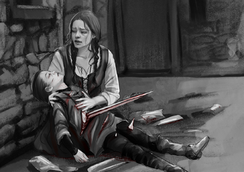 Robin and Joffrey Velaryon by Debustee.png