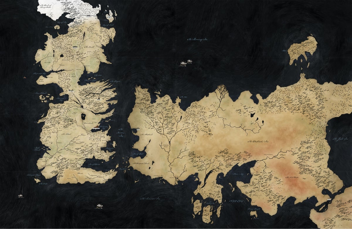 World Map (HBO Game Of Thrones) - A Wiki of Ice and Fire