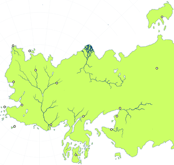 Essos and the location of Dragonstone
