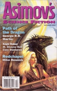 Path of the Dragon in Asimov's July 1996 Cover art by Paul Youll